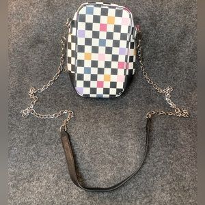 🏁Colorful Checkered🏁 Cross Body bag w/ chain strap